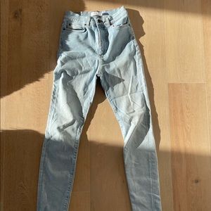 High waisted skinny Jean